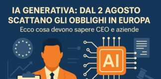 AI Generativa: dal 2 Agosto scattano gli obblighi in Europa. Ecco cosa devono sapere CEO e aziende