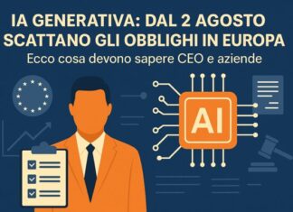AI Generativa: dal 2 Agosto scattano gli obblighi in Europa. Ecco cosa devono sapere CEO e aziende