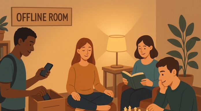 Nasce la prima “Offline Room” universitaria in Italia: via lo smartphone, torna la mente libera. Il progetto UER che riduce stress e abbandoni