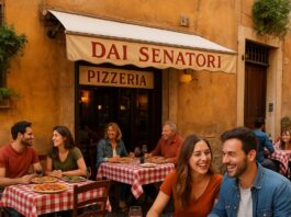 Restaurant Dai Senatori: Traditional Roman Cooking and Wood-Fired Pizza Steps from Piazza Navona